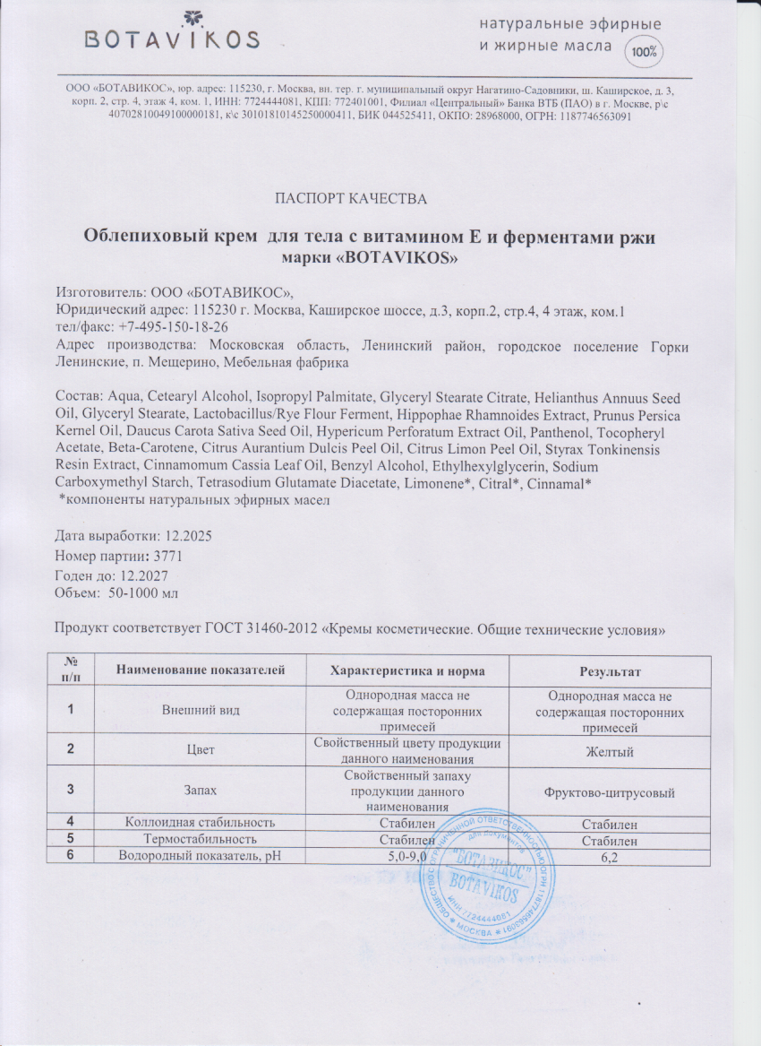 Паспорт №122025